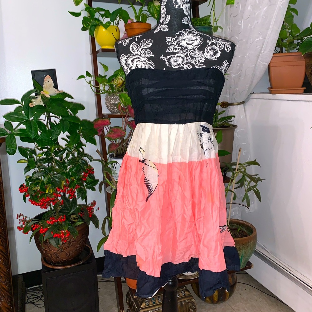 Strapless Babydoll Dress